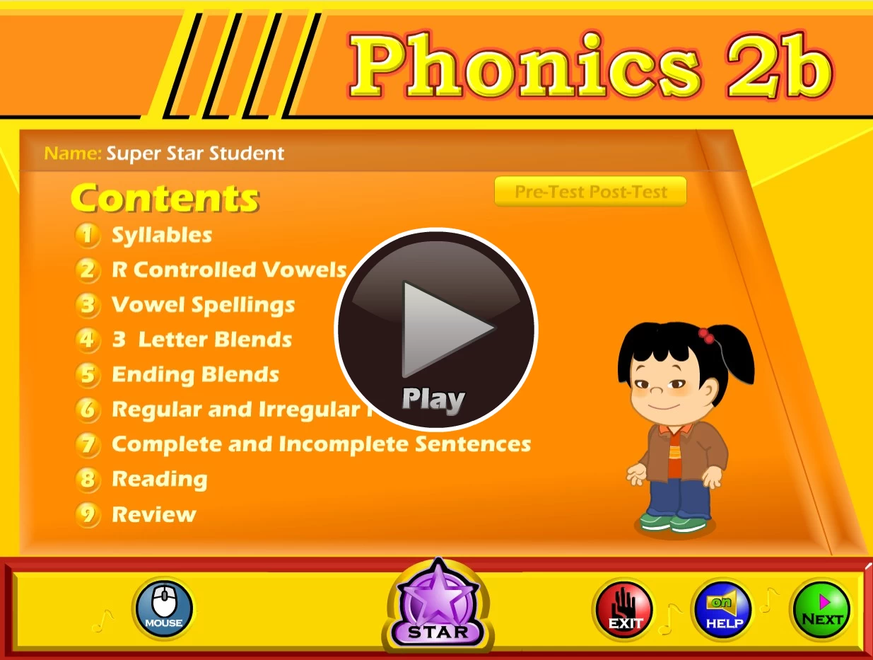 Phonics 2b - Intermediate Level II